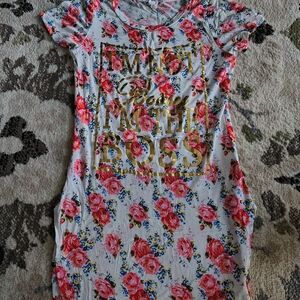 Floral Print Women's Top